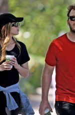 KATHERINE SCHWARZENEGGER and Chris Out for Coffee in Los Angeles 06/21/2022