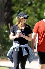 KATHERINE SCHWARZENEGGER and Chris Out for Coffee in Los Angeles 06/21/2022