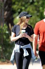 KATHERINE SCHWARZENEGGER and Chris Out for Coffee in Los Angeles 06/21/2022