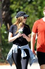 KATHERINE SCHWARZENEGGER and Chris Out for Coffee in Los Angeles 06/21/2022