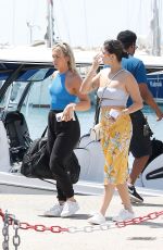 KATHRYNE PADGETT and Alex Rodriguez at a Yacht in South of France 06/20/2022