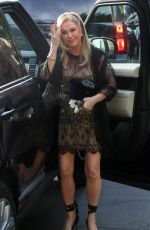 KATHY HILTON Arrives at Britney Spears and Sam Asghari