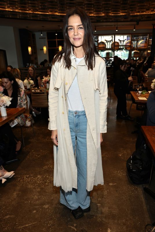 KATIE HOLMES at Jury Welcome Lunch at 2022 Tribeca Film Festival at City Winery in New York 06/08/2022