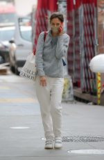 KATIE HOLMES Out and About in New York 06/01/2022