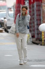 KATIE HOLMES Out and About in New York 06/01/2022