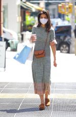 KATIE HOLMES Out for Coffee in New York 06/14/2022