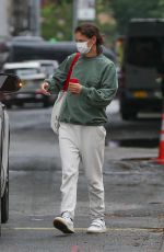 KATIE HOLMES Out in New York 06/02/2022