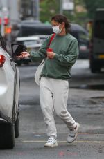 KATIE HOLMES Out in New York 06/02/2022