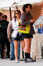 KATIE HOLMES Out Shopping in New York 06/19/2022