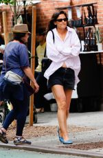 KATIE HOLMES Out Shopping in New York 06/19/2022