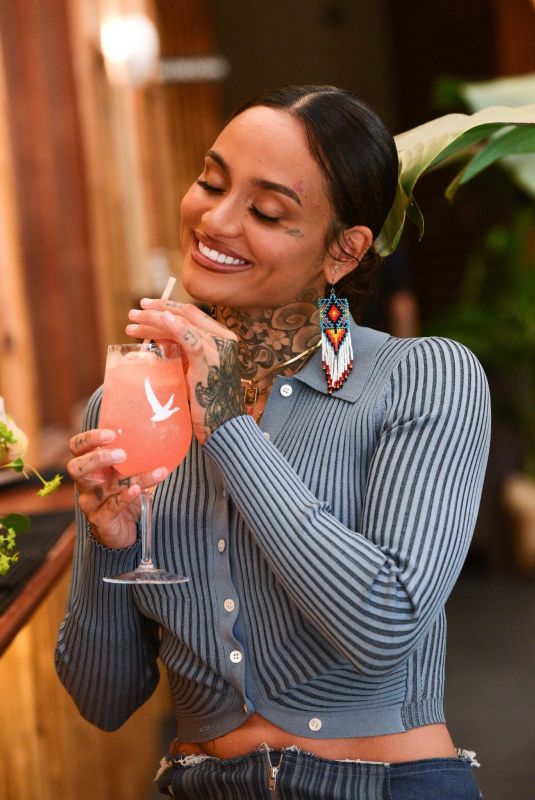 KEHLANI at Grey Goose and Kehlani Toast to Summer and In Bloom with Grey Goose Essences in Venice 06/23/2022