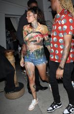 KEHLANI Leaves Shorebar in Santa Monica 05/31/2022