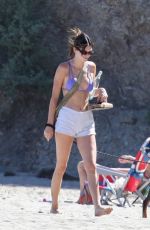 KENDALL JENNER in Bikini Top at a Beach in Malibu 06/21/2022