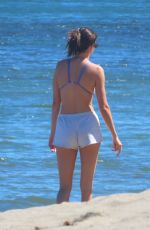KENDALL JENNER in Bikini Top at a Beach in Malibu 06/21/2022