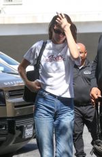 KENDALL JENNER Shopping at LeadApron Bookstore/gallery in Beverly Hills 06/08/2022