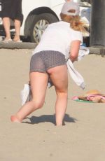 KENDRA WILKINSON Out at a Beach in Malibu 06/20/2022