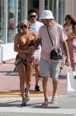 KENZIE WERNER in Bikini at a Beach in Miami 06/22/2022