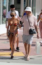 KENZIE WERNER in Bikini at a Beach in Miami 06/22/2022