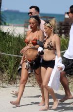 KENZIE WERNER in Bikini at a Beach in Miami 06/22/2022