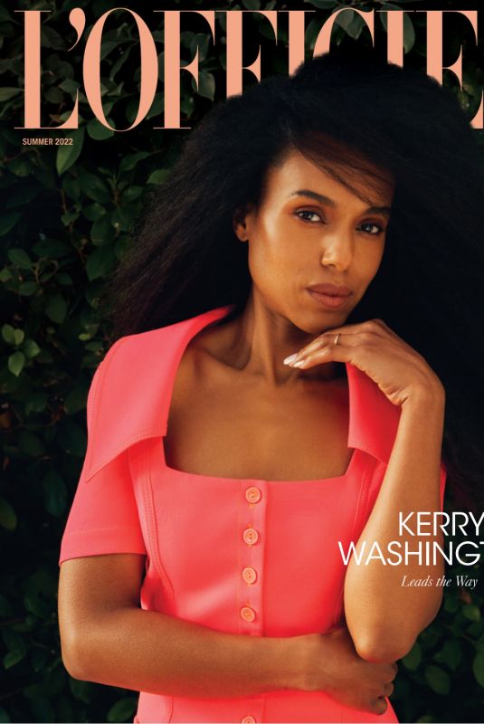 KERRY WASHINGTON for L’Officiel Magazine, June 2022