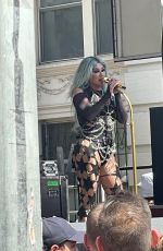 KESHA Ahead of Her Performance in New York 06/24/2022