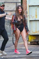 KESHA Ahead of Her Performance in New York 06/24/2022