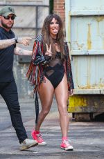 KESHA Ahead of Her Performance in New York 06/24/2022