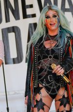 KESHA Performs at Pride Live Stonewall Day in New York 06/24/2022