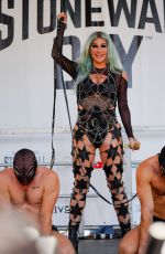 KESHA Performs at Pride Live Stonewall Day in New York 06/24/2022