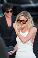 KHLOE KARDASHIAN and KRIS JENNER Arrives at The Kardashians FYC Fest Q&A at El Capitan Theater in Hollywood 06/15/2022