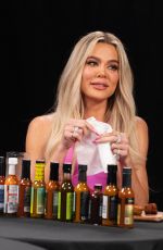 KHLOE KARDASHIAN at On Hot Ones 06/23/2022