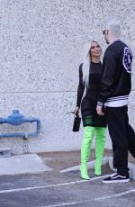 KIM KARDASHIAN and Pete Davidson Leaves Skims Photoshoot in Los Angeles 05/29/2022
