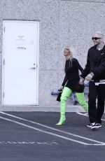 KIM KARDASHIAN and Pete Davidson Leaves Skims Photoshoot in Los Angeles 05/29/2022