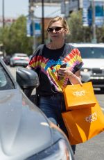 KIRSTEN DUNST Out for Lunch at Joan