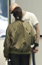 KOURTNEY KARDASHIAN and Travis Barker Out in Beverly Hills 06/13/2022