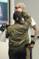 KOURTNEY KARDASHIAN and Travis Barker Out in Beverly Hills 06/13/2022