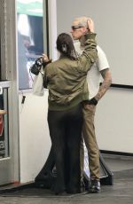 KOURTNEY KARDASHIAN and Travis Barker Out in Beverly Hills 06/13/2022