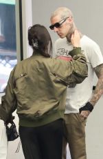 KOURTNEY KARDASHIAN and Travis Barker Out in Beverly Hills 06/13/2022