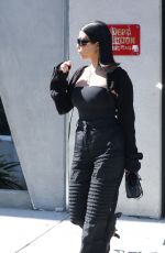 KOURTNEY KARDASHIAN Leaves a Photoshoot at BooHoo Store in West Hollywood 06/21/2022