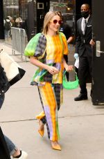 KRISTEN BELL Arrives at Good Morning America in New York 06/20/2022