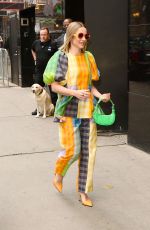 KRISTEN BELL Arrives at Good Morning America in New York 06/20/2022