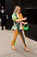 KRISTEN BELL Arrives at Good Morning America in New York 06/20/2022