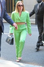 KRISTEN BELL Leaves NBC Studios in New York 06/20/2022