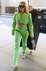 KRISTEN BELL Leaves NBC Studios in New York 06/20/2022