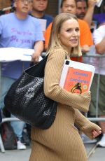 KRISTEN BELL Leaves The View in New York 06/21/2022