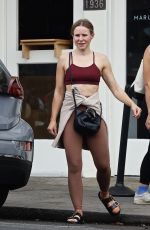 KRISTEN BELL Leaves Workout with a Friend at a Gym in Los Feliz 06/222/2022