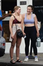 KRISTEN BELL Leaves Workout with a Friend at a Gym in Los Feliz 06/222/2022