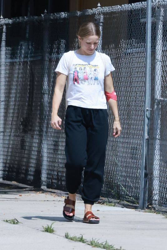 KRISTEN BELL Out and About in Los Angeles 06/14/2022