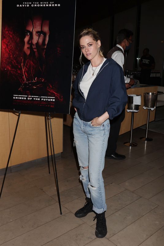 KRISTEN STEWART Arrives at Crimes of the Future Premiere Afterparty in New York 06/02/2022