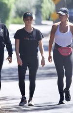 KYLE RICHARDS and TEDDI JO MELLENCAMP Out Hiking in Los Angeles 06/06/2022